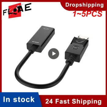 1~5DB-HDMI-kompatibilis HD adatátviteli kábel DisplayPort kis shell DP-HDMI-kompatibilis videó adatátviteli kábel 4K-60Hz