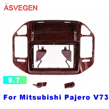 Asvegen Autó RadioFrame Mitsubishi Pajero V73 Autós Dvd-Keret Telepíteni Panel Dash Mount Telepítés Műszerfal