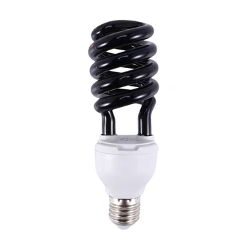 E27 40W UV Uv Fluoreszkáló Blacklight CFL Izzó Lámpa 220V Alak:Spirál Teljesítmény Feszültség:220V 40W