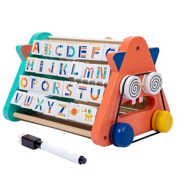 Fa-Kalkulátor Matematika oktató játékok a Gyermek Oktatási Számolja Játék tervezőasztalhoz Labirintus Puzzle Playset Gyerekeknek