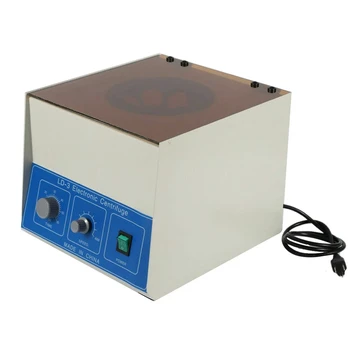 LD-3 4000Rpm Elektromos Asztali Centrifuga,Labor Asztali Centrifuga Gép Kapacitása, Labor Gyakorlat Gép 6X50ml US Plug