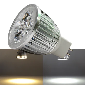 Led Reflektor MR16 Szuper 5W 12v 24v Haza Mennyezeti Spot Izzó Alatt Kabinet Könnyű Alumínium Shell Magas Minőségű Lámpa 12 24 Voltos