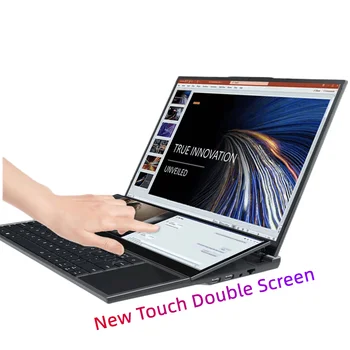 Új, Eredeti 16 cm + 14 Két Képernyő 32Gb Ram Win11 Pro ZBOOK Pro UX582 i7 10 Generáció Kettős Érintőképernyős Laptop